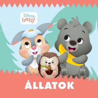 Disney - Disney Baby: Állatok - Zörgős textil könyv