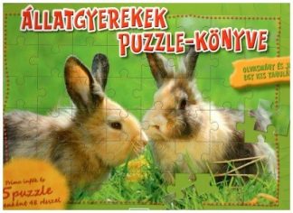 Puzzle-Könyv - Állatgyerekek - Puzzle-könyv