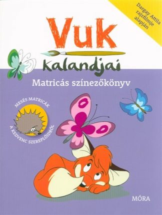Színező - Vuk kalandjai /Matricás színezőkönyv (2. kiadás)