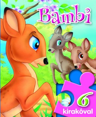 Puzzle-Könyv - Mesés kirakók - Bambi
