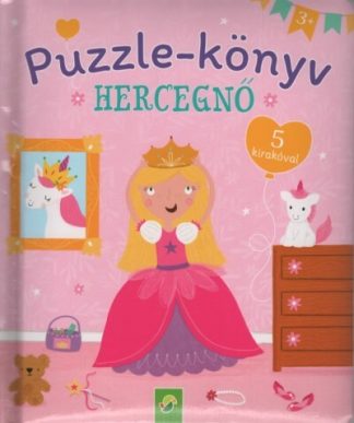 Puzzle-Könyv - Puzzle-könyv: Hercegnő - 5 kirakóval